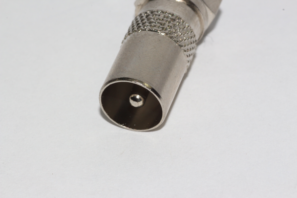 10 x Male F Plug to Coax Coaxial Male Adaptor, Eurovox, D Box, Satellite etc 10 x Male F Plug to Coax Coaxial Male Adaptor, Eurovox, D Box, Satellite etc