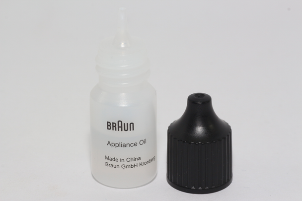 Braun Genuine Shaver Lubricating Oil, 5ml Bottle For Shavers, Clippers, Timmers