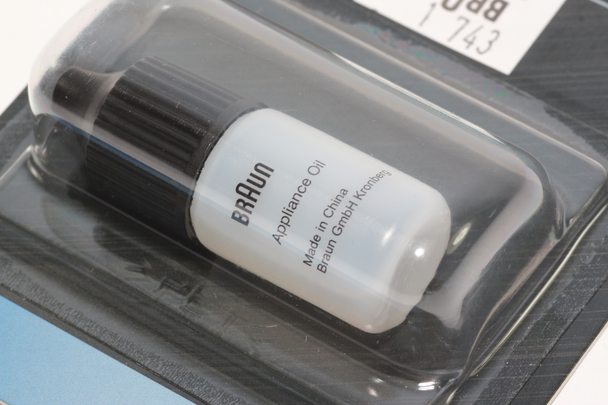 Braun Genuine Shaver Lubricating Oil, 5ml Bottle For Shavers, Clippers, Timmers