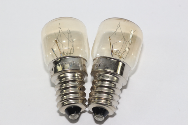 2 x HQ 15W E14 SES High Temperature Small Screw In Oven Lamp Bulb 220-240V AC