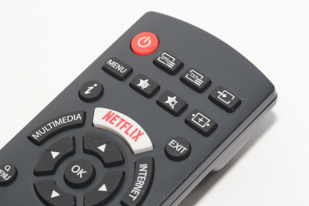 Panasonic RCA49128 Genuine Television Remote Control 30092557 & Netflix Button