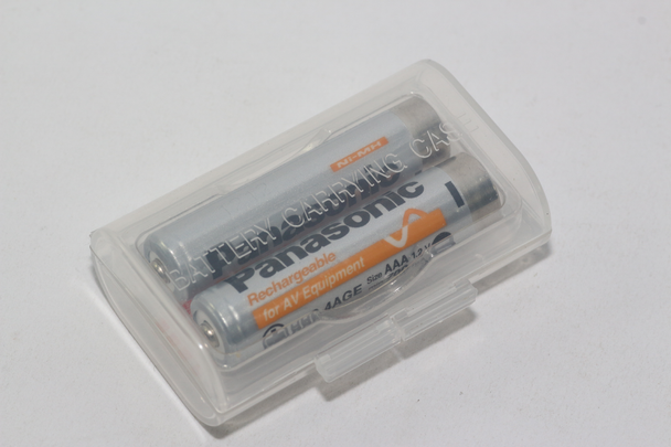 2 x Genuine Panasonic HHR-4AGE AAA Batteries For Cordless Headphones RP-WF950