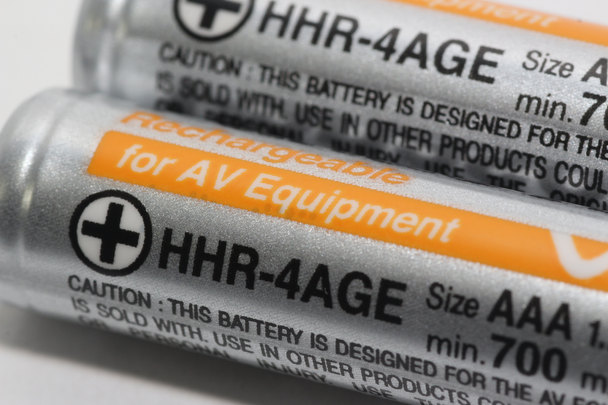 2 x Genuine Panasonic HHR-4AGE AAA Batteries For Cordless Headphones RP-WF950