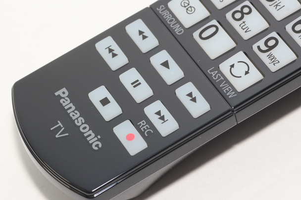 Panasonic N2QAYB000715 Genuine TV Remote Control, TX-L42ET50, TX-P50VT50 & More