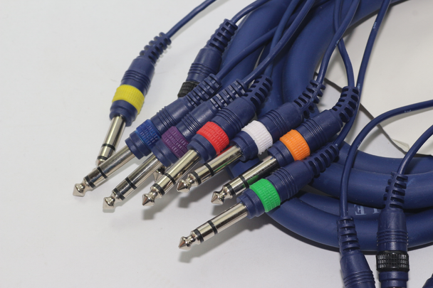 3m 16 Channel Stereo 1/4 Inch 6.35mm Jack to Jack Plug Stage Snake Link Cable