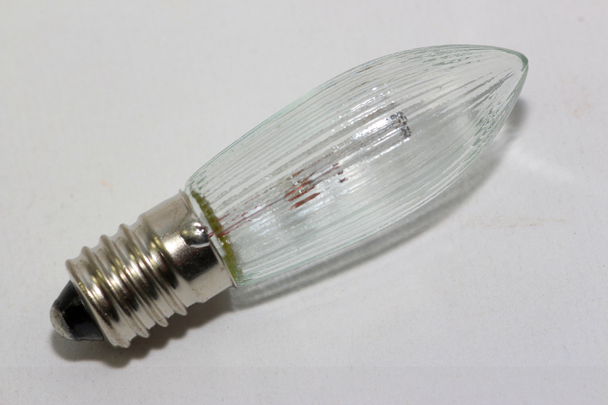 100 x 34V, 3W, E10 MES, C6 Spare Christmas Light Bulb Candle Bridge Welcome Lamp