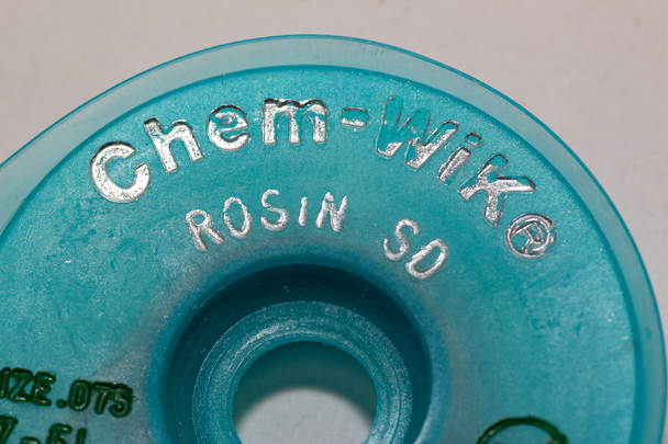 1.5m of Chem Wik Fast Acting 1.9mm Wide Rosin Flux Desoldering Wick Braid Mop