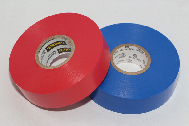 3M 35 Professional Vinyl Electrical Insulation Tape 19mm x 20mm Various Colours