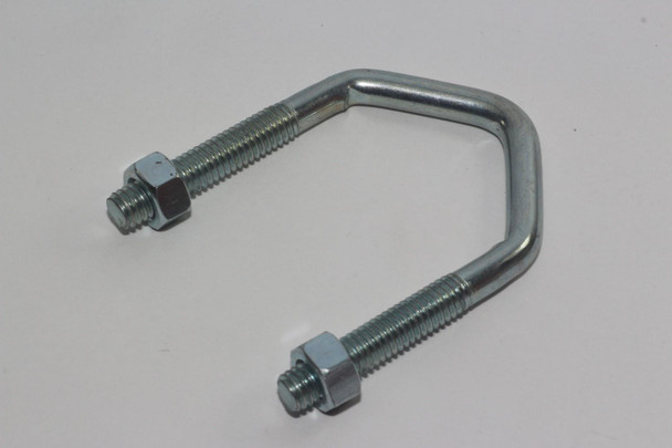 4 x Large 2.5 Inch V Bolts 2.5" 15mm Nuts U Bolt TV Aerial Satellite Dish & DIY