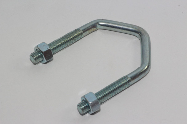 4 x Large 2.5 Inch V Bolts 2.5" 15mm Nuts U Bolt TV Aerial Satellite Dish & DIY