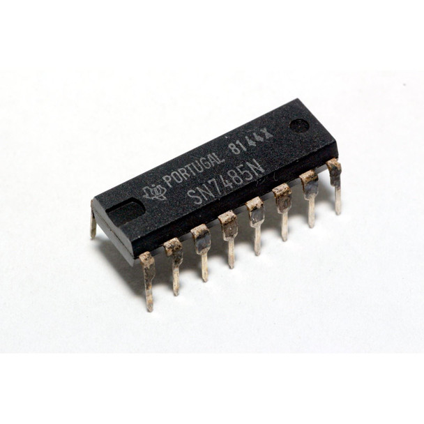 SN7485N 4-Bit Magnitude Comparator 16 Pin DIL Texas Instruments Device