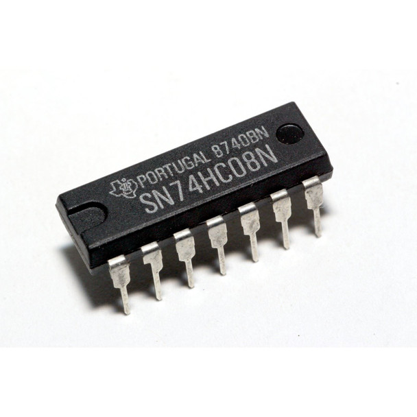 SN74HC08N Quad 2-Input AND Gate 14 Pin DIL Texas Instruments Device