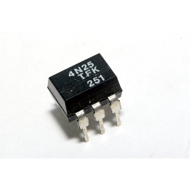 4N25 Optocoupler/Optoisolator 6 Pin DIL Genuine TFK Telefunken Device
