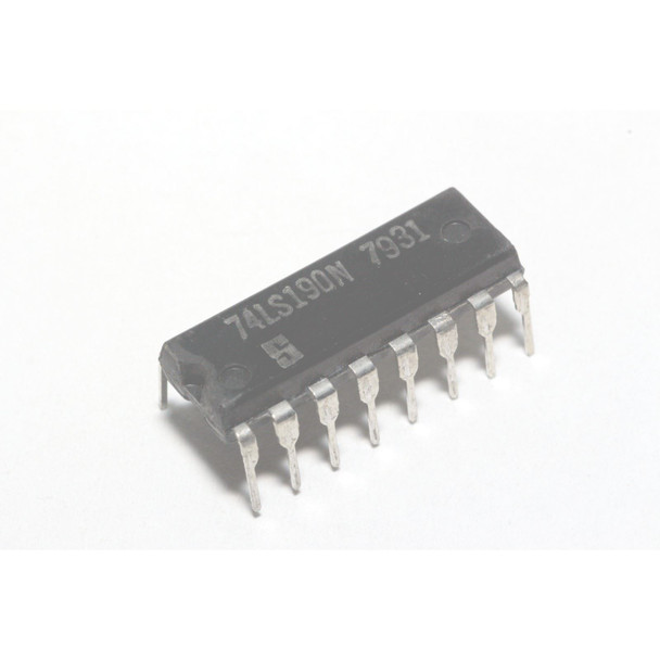 74LS190N Synchronous Up/Down Decade Counter 16 Pin DIL Signetics