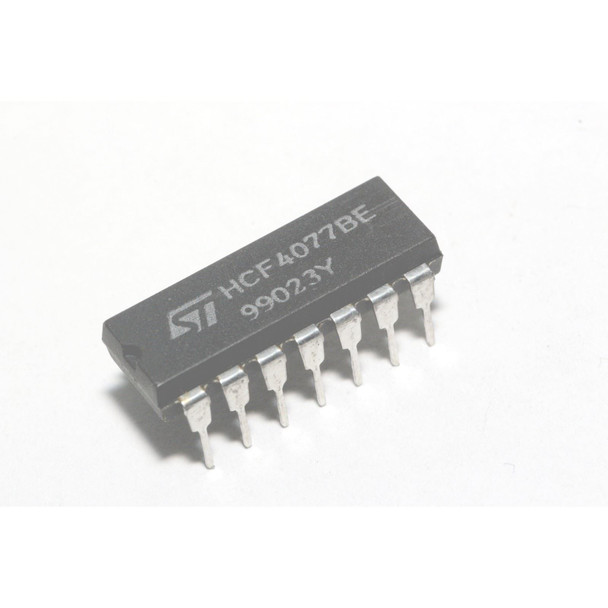 HCF4077BE Quad 2-Input XNOR Gate 14 Pin DIL STMicroelectronics Device