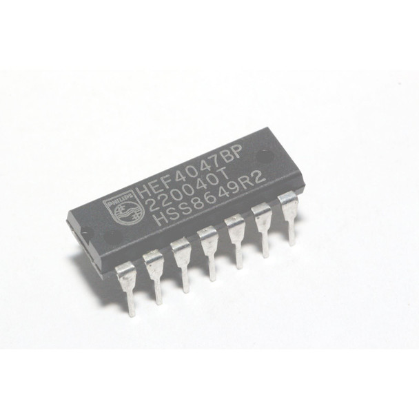 HEF4047BP Monostable/Astable Multivibrator 14 Pin DIL Philips Device