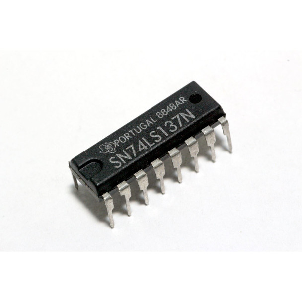 SN74LS137N 3-to-8 Line Decoder/Demultiplexer With Address Latch 16 TI