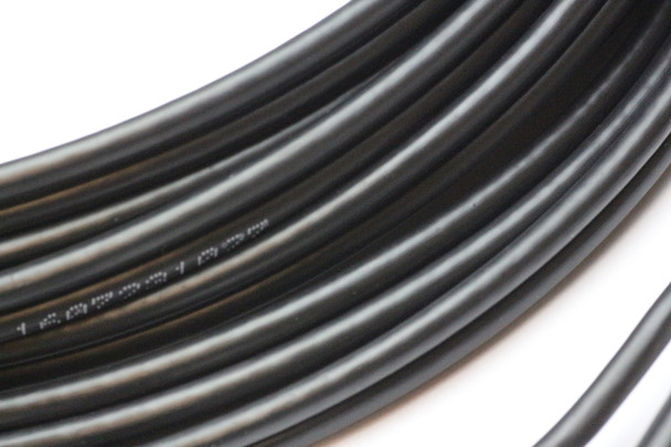 20m Twin Black Satellite Shotgun Coax Cable Extension Kit for Sky Plus, Sky HD, Freesat & 20 Special Masonry Cable Clips