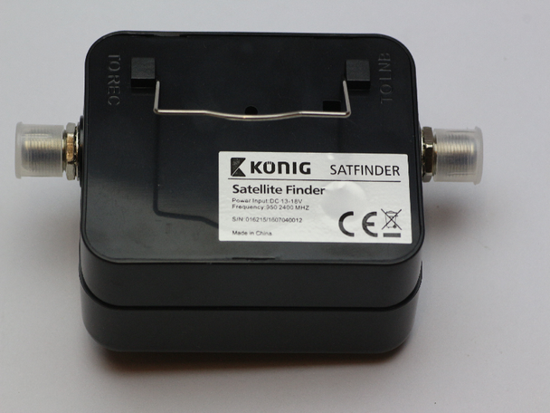 Konig Sat Finder Satellite Signal Meter For Satellite Dish Alignment Sky Freesat