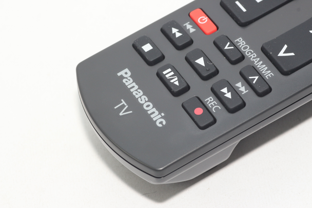 Panasonic N2QAYB000487 Genuine Viera TV Remote Control, Fits Many Models