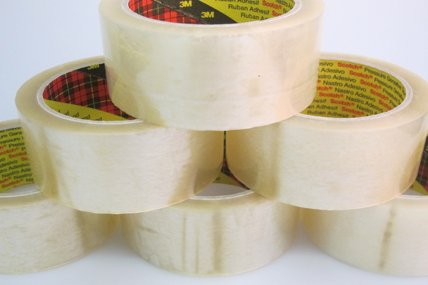 30 Rolls of Packing Packaging Tape 3M Scotch Strong Clear Transparent 66m x 48mm