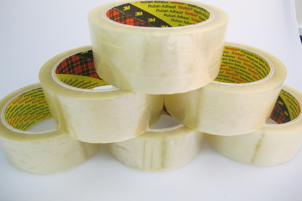 30 Rolls of Packing Packaging Tape 3M Scotch Strong Clear Transparent 66m x 48mm