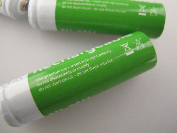 4 x HQ AA Rechargeable NiMh 1300mAh 1.2V Batteries, HR6, LR6, Blister Pack