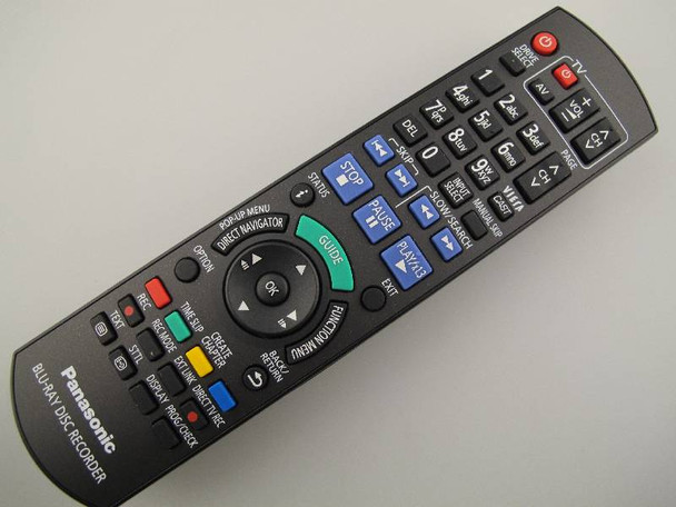 Panasonic Blu Ray Remote Control N2QAYB000337 For Models DMR-BS750EBK, DMR-BS850