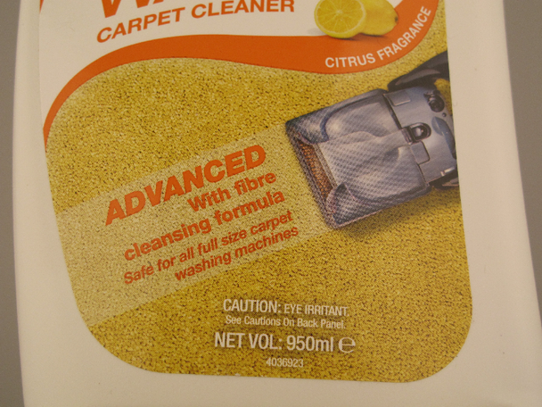 2L Of 1Bissell Advanced Formula Citrus Fragrance Carpet Wash Carpet Shampoo