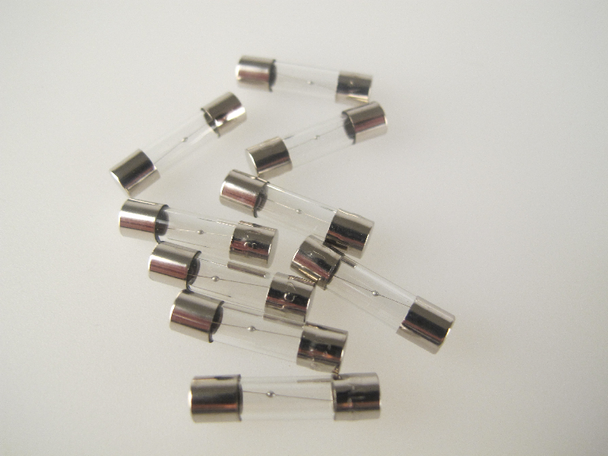 20mm Delay / Antisurge / Slow Blow Fuse Kit, 10 Values, 100 Fuses, T1A - T10A