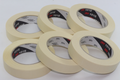 6 x Rolls Of Scotch / 3M 2120 Paper Masking Tape, 25mm x 50m, No Residue