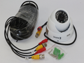 Konig Outdoor Night Vision CCTV Security Dome Camera Kit, IP66, 700 TV Lines