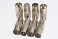 8 x F Female Socket Adaptor to Male & Female Coax Connectors