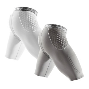 McDavid Football Padded Girdle Compression Shorts with Hard-Shell