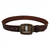 Custom Bronze Belt Buckle & Full Grain Leather Belt