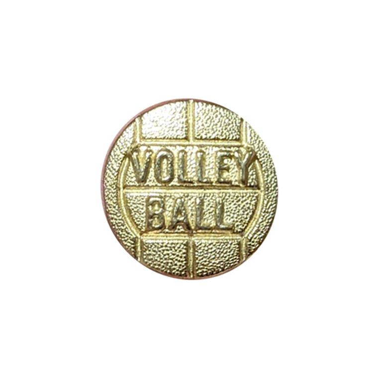 Varsity Jacket Volleyball Pin