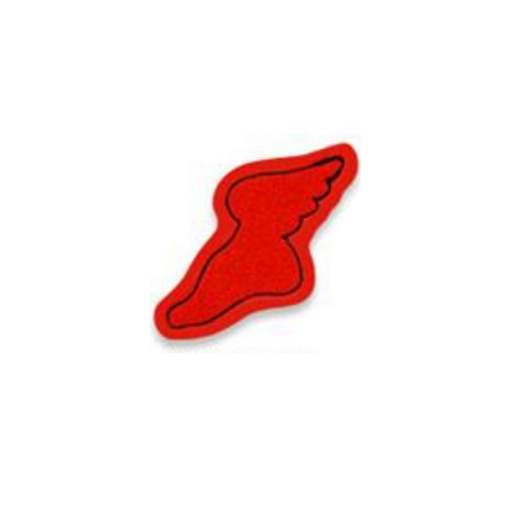 Track Foot #3 Chenille Varsity Jacket Patch