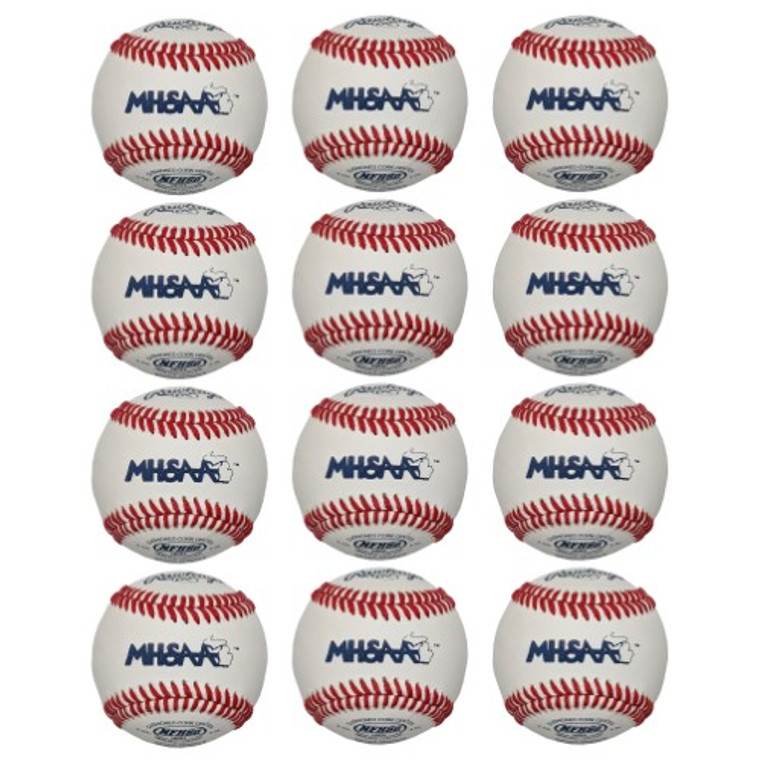 MHSAA Baseball Cork Center - 12 Pack