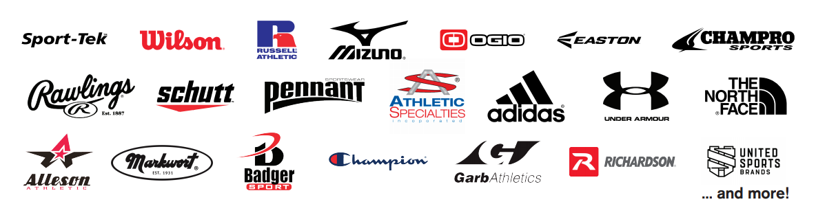 selection of brand logos