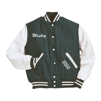 FBRK Cherub Rock Varsity Jacket 942-552CRM - Shiekh