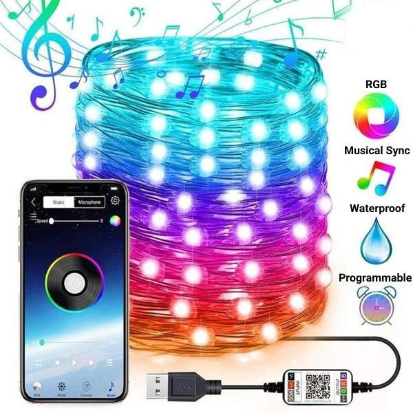 LED String lights - Unique Christmas decoration zaxx