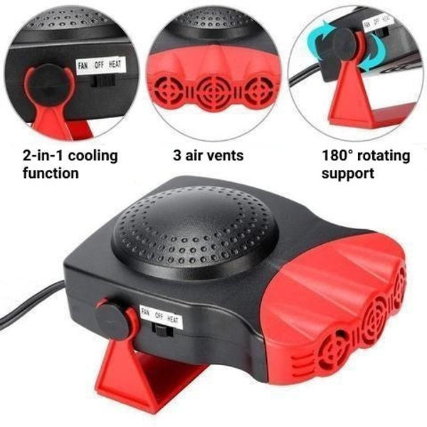 Defogging and Defrosting Car Heater zaxx