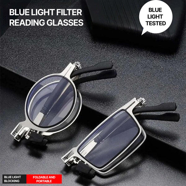Folding Reading Glasses With Intelligent Zoom Function Folding Reading Glasses With Intelligent Zoom Function zaxx