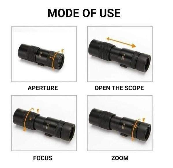 Waterproof Monocular Telescope Waterproof Monocular Telescope zaxx
