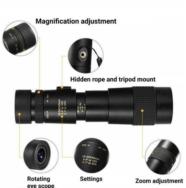 Waterproof Monocular Telescope Waterproof Monocular Telescope zaxx
