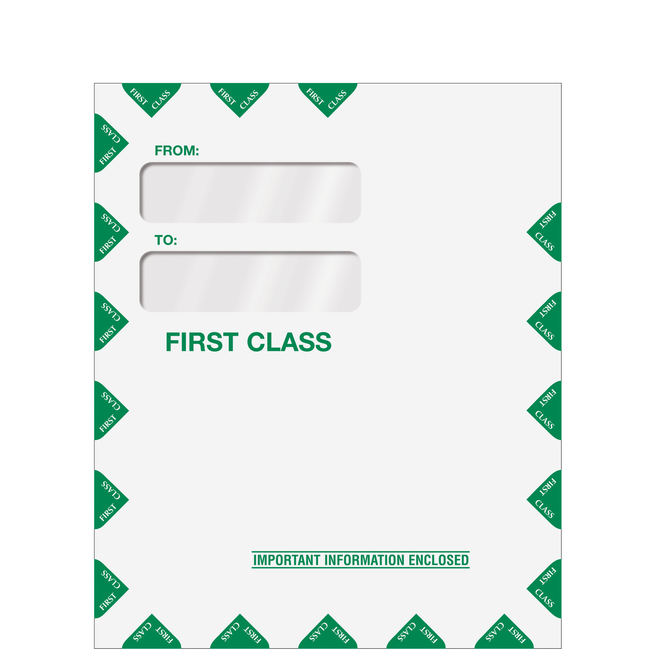 80342 Double Window Tax Organizer Mailing Envelope