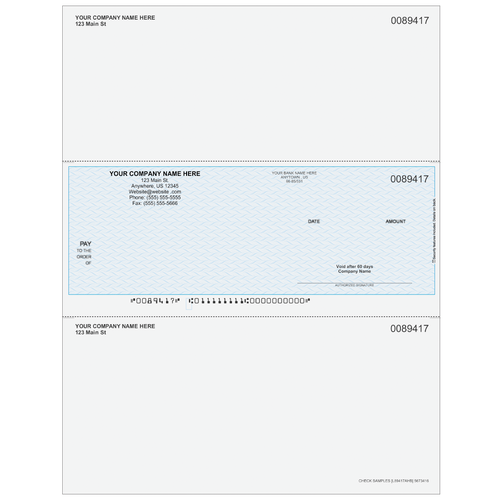 L89417A - Multi-Purpose Middle Business Check