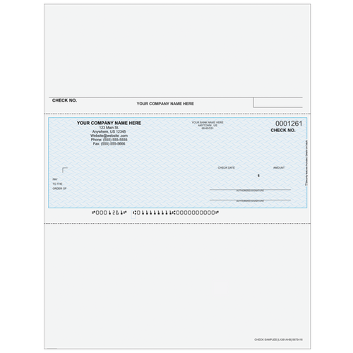 L1261A - Payroll Middle Business Check