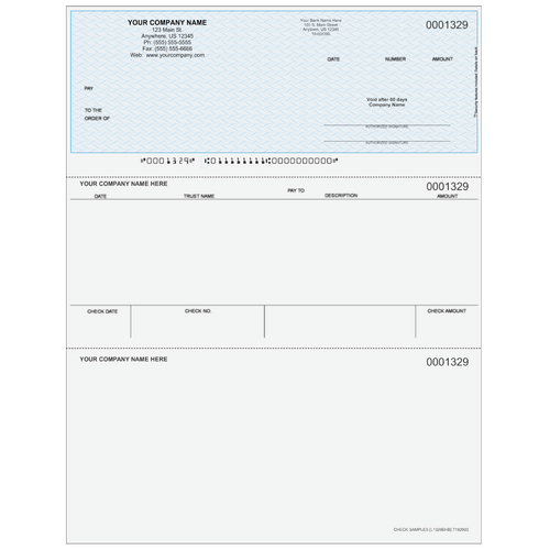 L1329B - Alternate Trust Top Business Check