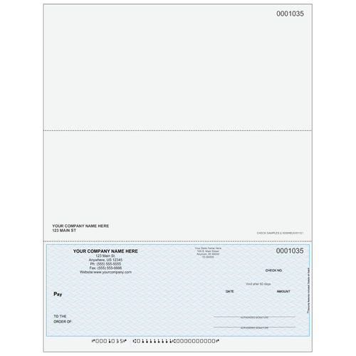 L1035 - Multi-Purpose Bottom Business Check